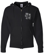Lonesome Wyatt's Grave Zip-Up Hoodie
