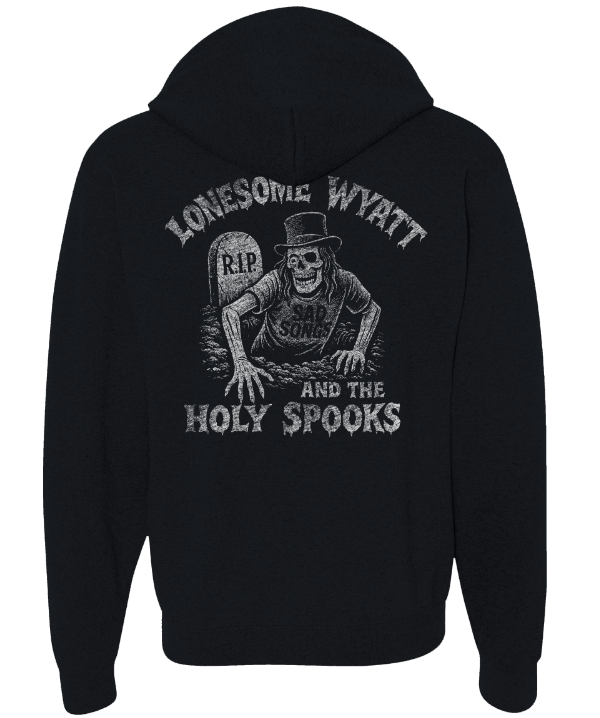 Lonesome Wyatt's Grave Zip-Up Hoodie
