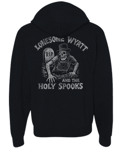 Lonesome Wyatt's Grave Zip-Up Hoodie