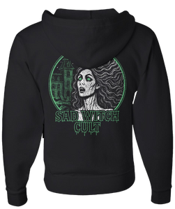Curse of the Sad Witch Cult Zip-Up Hoodie