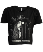 Black Tongue Ladies Cropped Tee
