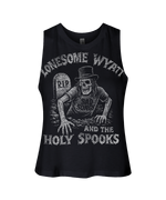 Lonesome Wyatt's Grave Ladies Cropped Tank