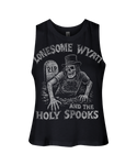 Lonesome Wyatt's Grave Ladies Cropped Tank