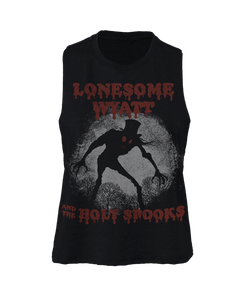 Shadow Monster Ladies Cropped Tank