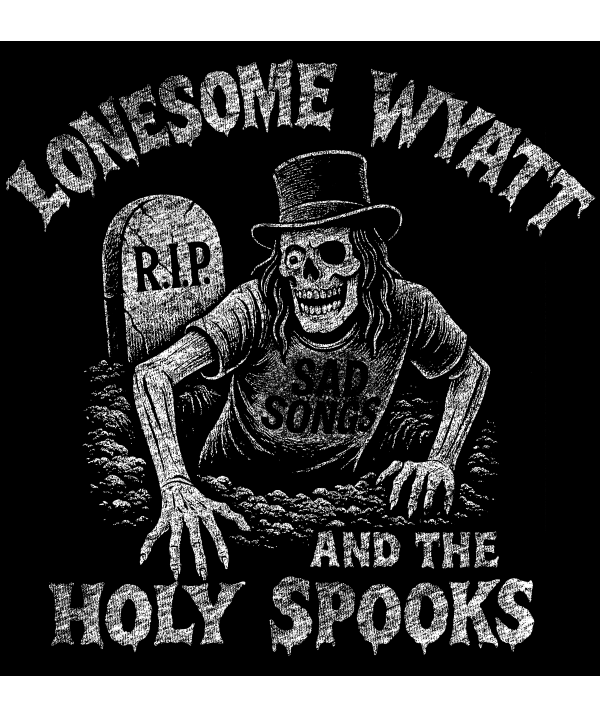 Lonesome Wyatt's Grave Ladies Cropped Tank