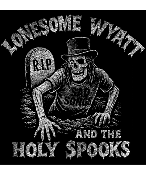 Lonesome Wyatt's Grave Ladies Cropped Tank