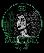 Curse of the Sad Witch Cult Zip-Up Hoodie