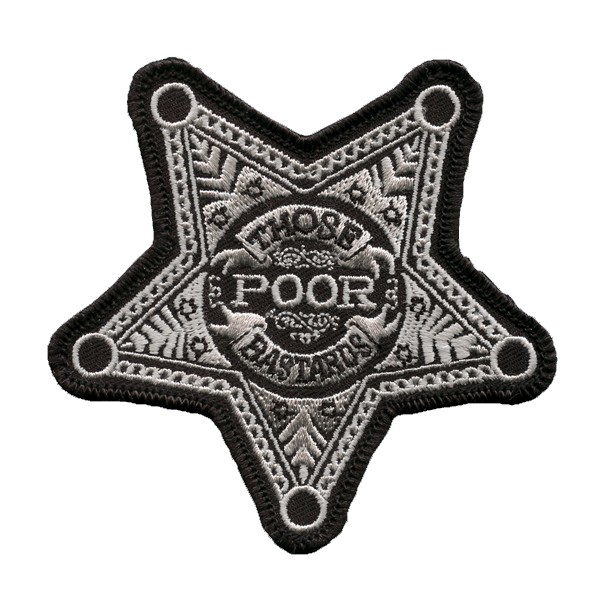 Pentagram Sheriff Patch