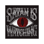 Satan Is Watching Sticker